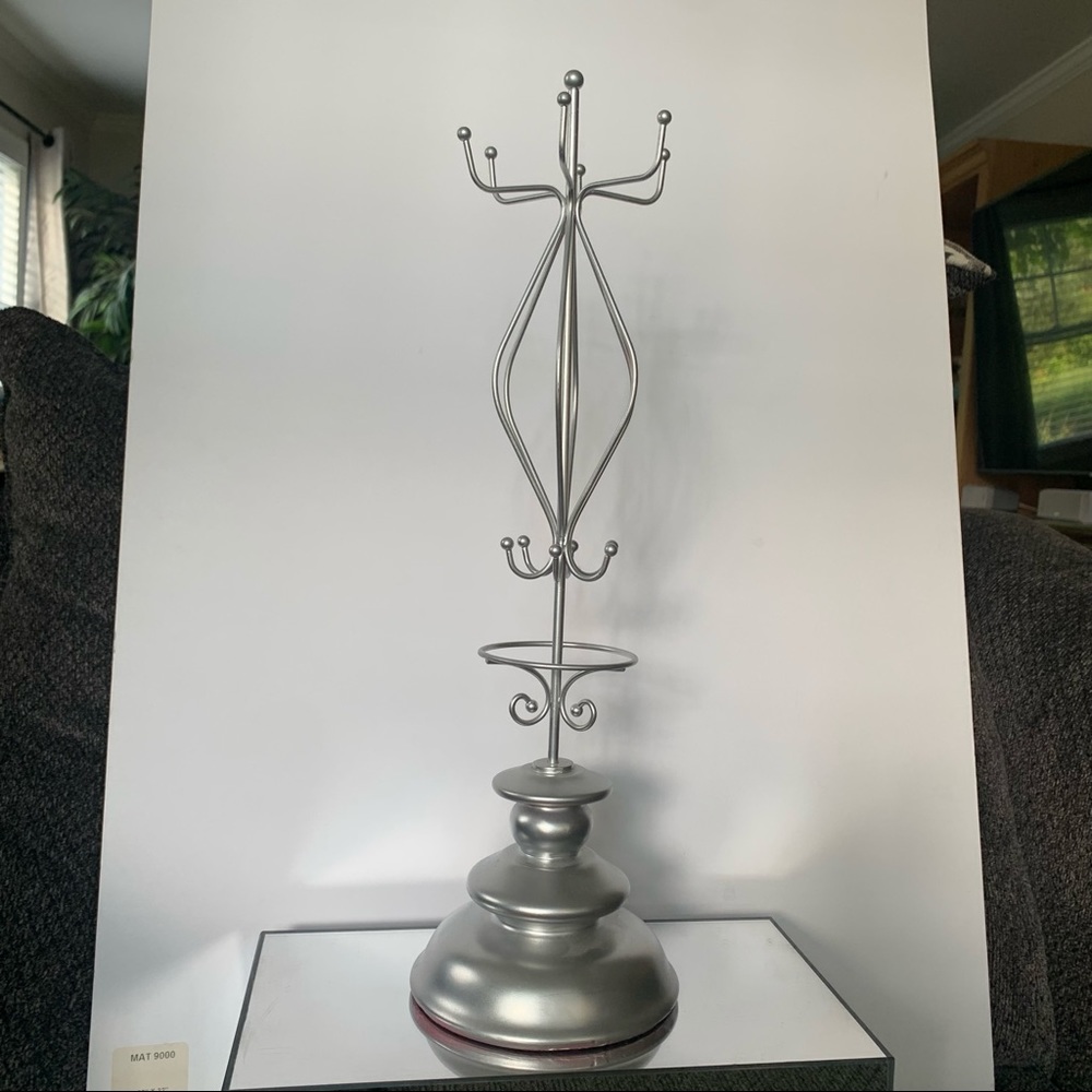 SOLD❗️Silver jewelry stand